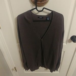 Button up sweater